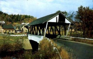 Old Covered Bridge - Lyndon, Vermont VT  