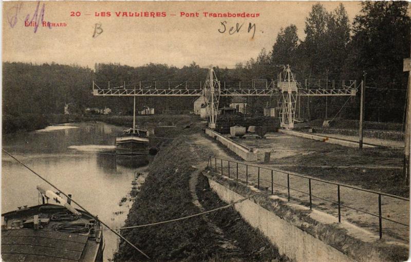 CPA  Les Vallieres - Pont Transbordeur  (638903)