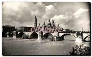 Old Postcard Zaragoza