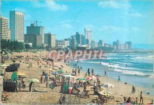 Postcard Modern South Africa Durban Addington Beach Year Extension of South B...