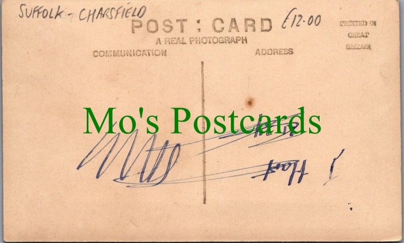 Suffolk Postcard - “Post Corner, Charsfield SW9028