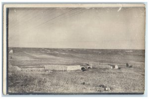 c1910 Trenchs Near Albert Somme Hauts-de-France France WW1 RPPC Photo Postcard