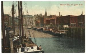 Schooners, Market Slip, St. John, NB