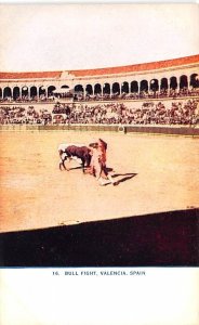 Bull Fight Valencia, Spain Unused 