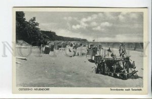 439858 POLAND Wiselka Ostseebad Neuebdorf Vintage RPPC