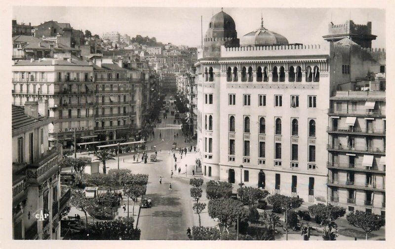 Lot of 11 photo postcards Algeria Alger topographical scenes and types 1940s