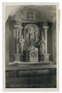 Czechoslovakia 1954 Used Postcard Jindrichuv Hradec Castle Chapel Altar