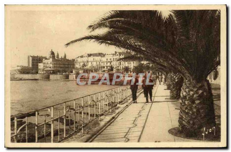 Postcard Old Saint Raphael Boulevard Felix Martin