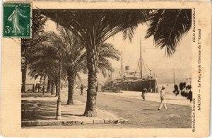 CPA Ajaccio - Le Port vu de l'Avenue du Consul (108283)