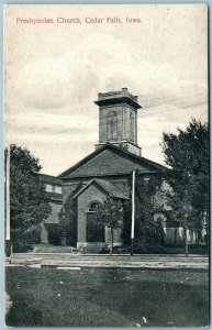 CEDAR FALLS IA PRESBYTERIAN CHURCH ANTIQUE POSTCARD