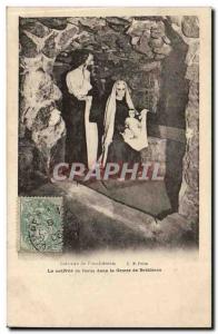 Calvary of Pontchateau Old Postcard The nativity of Jesus in the grotto of Be...