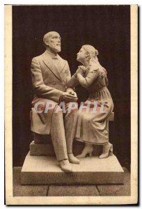 Old Postcard To Buissonnets Saint Therese of the Child Jesus was asking her p...