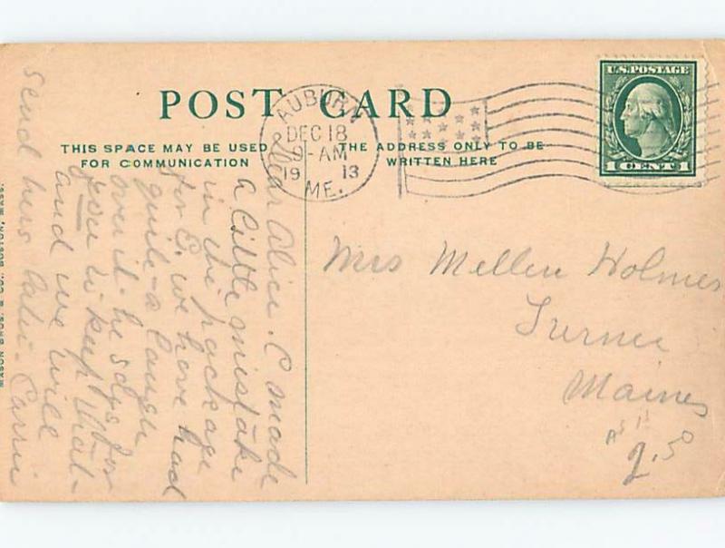 Divided-Back BUILDING Portland Maine ME ho2715