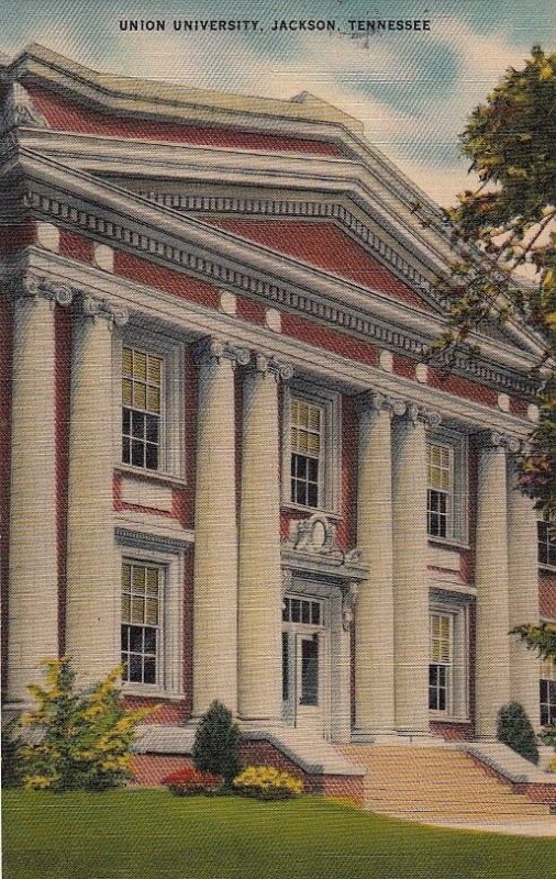 Postcard Union University Jackson TN