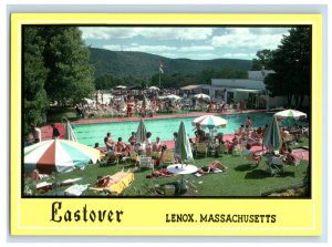 Vintage Eastover Pools Lenox Massachusetts. Postcard #5D E