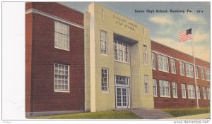 Junior High School, Sunbury, Pennsylvania, 1930-1940s