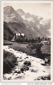 France Gavarnie Le Gave Le Cirque et l'Hotel du Vignemale Photo