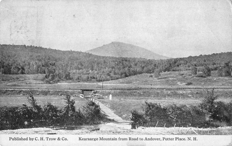 Potter Place New Hampshire Kearsage Mountain Scenic View Postcard JD933763