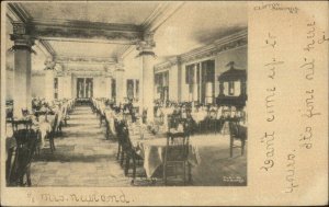 Clifton Springs NY Sanitarium Dining Room c1905 Postcard