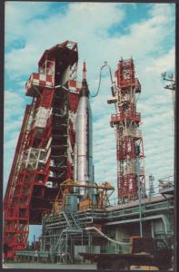 Atlas Mercury,John F Kennedy Space Center,FL Postcard BIN
