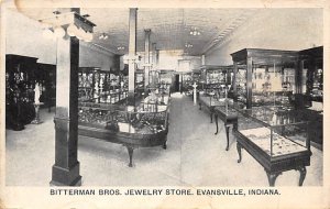 Bitterman Bros. Jewelry Store Evansville, Indiana IN