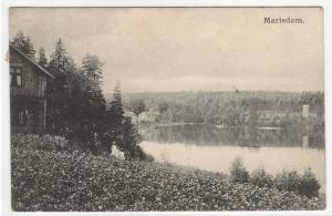 Lake View Mariedam Orebro Lan Sweden 1905c postcard