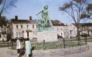 Statue to a Fisherman - Gloucester, Massachusetts MA  