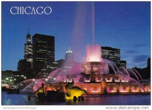 Illinois Chicago Buckingham Fountain