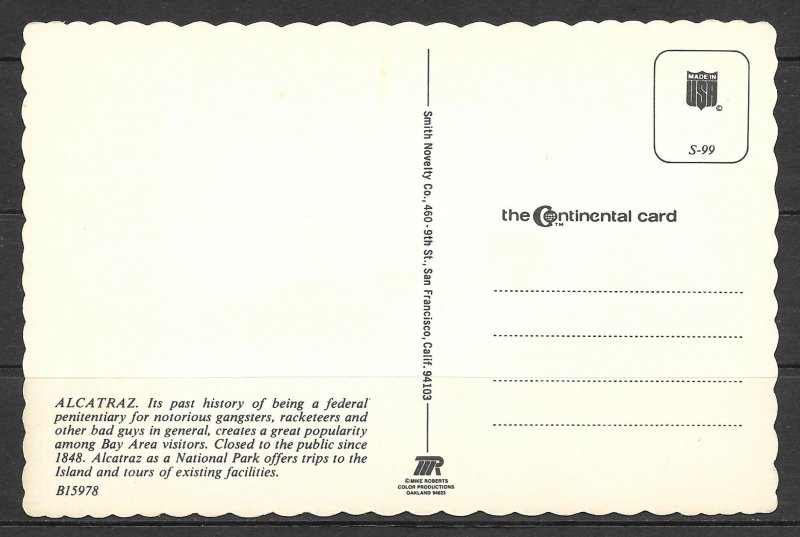 California, San Francisco - Alcatraz - [CA-258X]