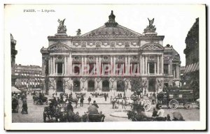 Old Postcard The Paris Opera