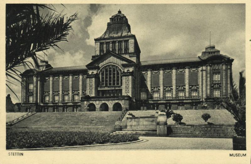 poland, SZCZECIN STETTIN, Museum (1930s)