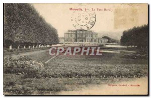 Old Postcard Marseille Borely Park