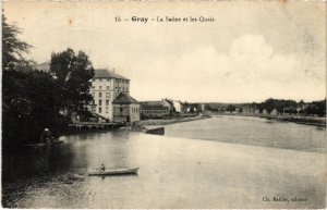 CPA Gray La Saone et les Quais (1273214)