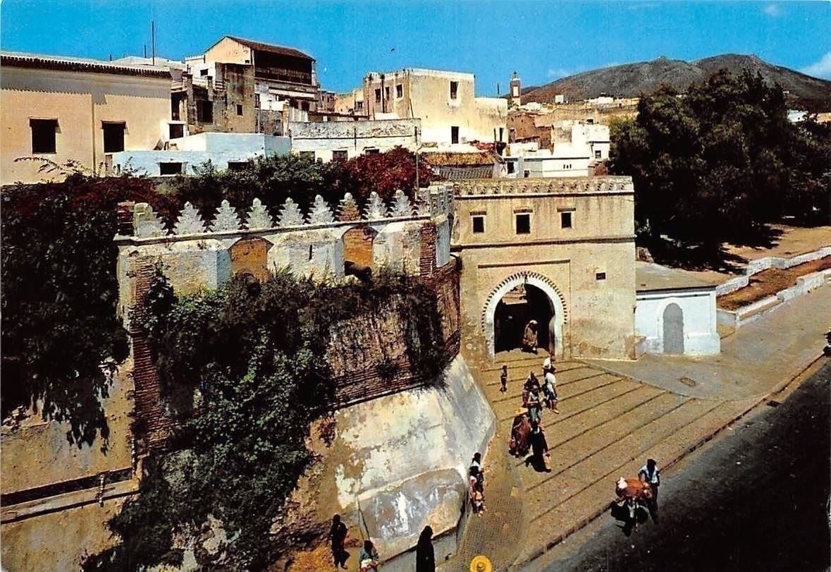 Morocco Tetuan Marruecos Puerta De La Reina Gate Street Africa Morocco Other Postcard Hippostcard