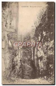 Old Postcard Ferrette Erdwiwele Schlucht