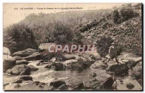Old Postcard The Faouet Vallee and Coteau Sainte Chapelle Barbs