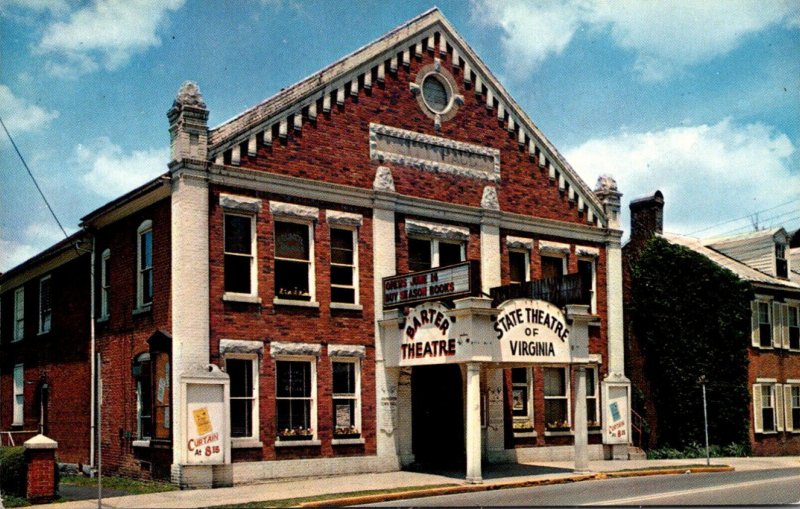 Virginia Abingdon The Barter Theatre State Theatre Of Virginia