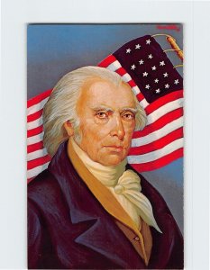 Postcard James Madison, 4th U. S. President By Morris Katz