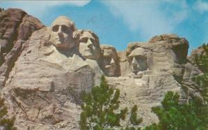 South Dakota Black Hills Mount Rushmore National Monument 1962