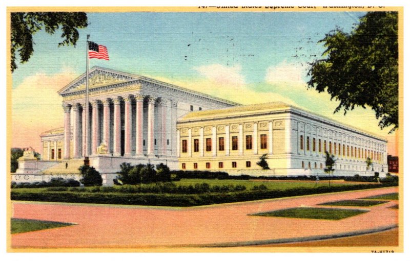Washington DC  Supreme  Court Building