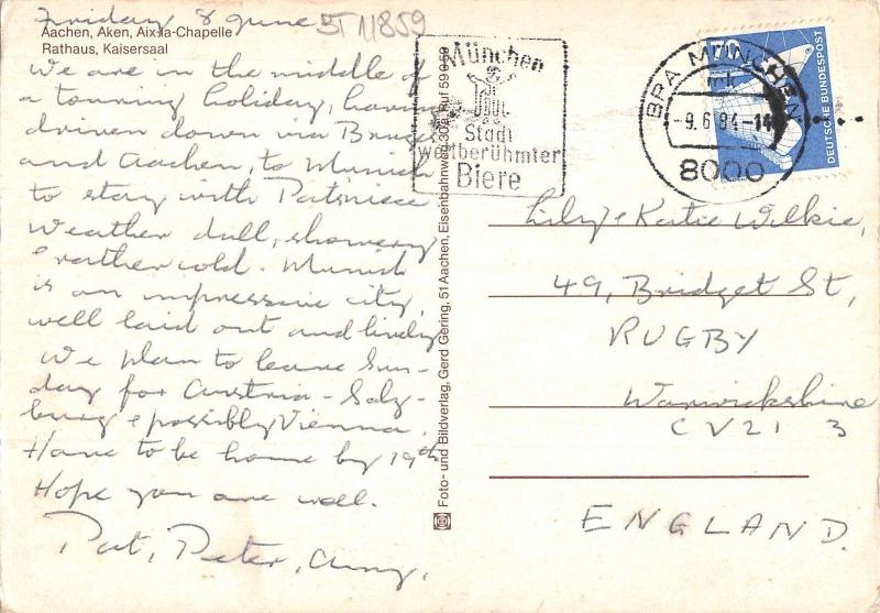 BT11859 rathaus aachen aken      Germany