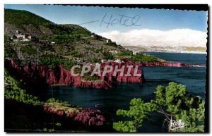 Modern Postcard The Cote d & # 39Azur Route De La Corniche d & # 39Or Creeks ...