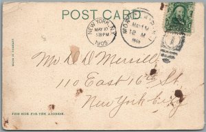 MONTCLAIR NJ MILITARY ACADEMY ANTIQUE POSTCARD