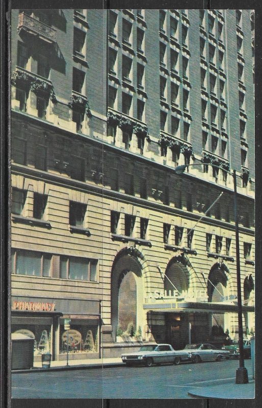 Illinois, Chicago - La Salle Hotel - [IL-123]