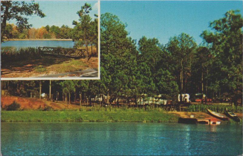 Holiday Inn Trav-L-Park Atlanta Georgia Vintage Postcard C127