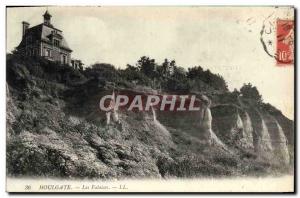 Old Postcard Houlgate Cliffs