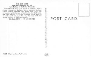 The Gift Mart Lake Delton, at the Dells, WI USA Roadside Gift Shops Postcard