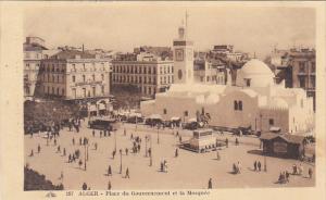 Algeria Alger Place du Gouvernement et la Mosquee