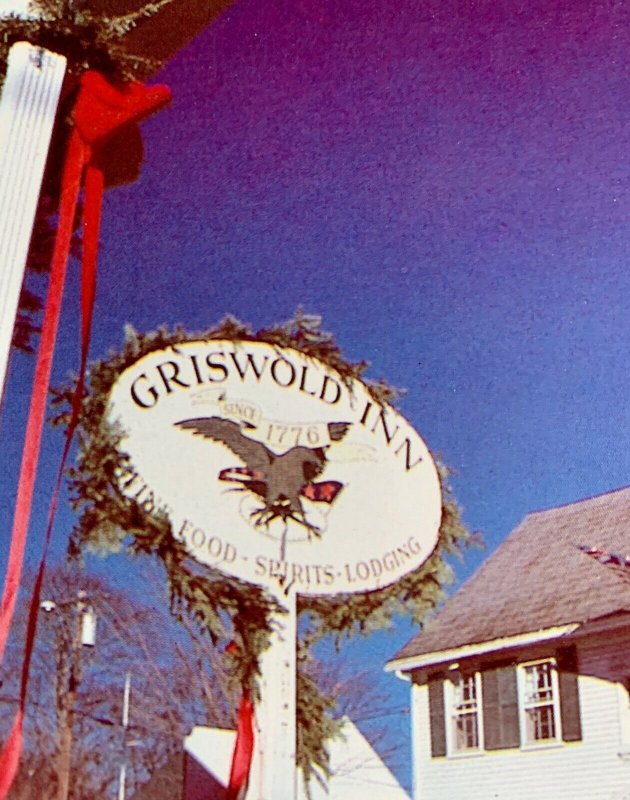 VTG Lot Of 2~ Griswald Inn Postcards Since 1776 Artist Antonio Jacobsen Essex Ct