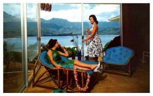 Hanalei Plantation on the Bay of Hanalei Kauai Hawaii Postcard